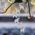 thumbnail image 4 of Carillón De Viento De Luz Solar Elefante Luz Jardín Lámpara Impermeable Carillón De Viento Sunnimix luz de carillón de viento, 4 of 8