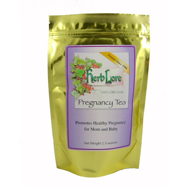Herb Lore Organic Pregnancy Tea Loose Leaf 60 servings Caffeine