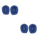 thumbnail image 1 of Tholdsy 2 piezas Cojín para auriculares Auriculares Suavidad Aislamiento de ruido Auriculares Orejeras Cubierta Accesorios en la oreja Azul 2piezas, 1 of 6