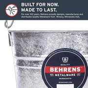 Behrens Metal Pail Galvanized 10 Qt