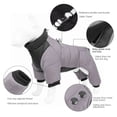 thumbnail image 3 of Winter Pet Dog Clothes French Bulldog Warm Windproof Jacket for Small Medium Dog Reflective Coat Chihuahua Puppy Pet Outfits ShopWise Round, 3 of 10