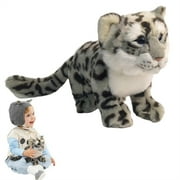 BJBSJSZ Snow Leopard Stuffed Animal, Eco Friendly Gifts for Kids, Plush Toy, Perfect for Hugging & Cuddling Ideal Birthday or Christmas Present