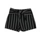 thumbnail image 1 of bar III Womens Tie Belt Walking Dress Shorts, Negro, 10, 1 of 2