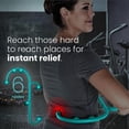 thumbnail image 6 of LiBa Back, Neck and Foot Massager for Trigger Point Fibromyalgia Pain Relief, Back Scratcher, Teal, 6 of 7