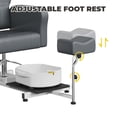 thumbnail image 4 of GloryStar Chaise de Pédicure Rotation 360° Station de Pédicure Portable avec Repose-Pieds Réglable et Bol de Massage, Tabouret de Pédicure Roulant Sans Plomberie pour Salon de Beauté Salon Maison, 4 of 8