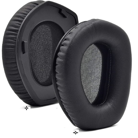 aibileec Ear Pads Cushions Replacement for Sennheiser RS165 175 185 195 Headphone Earmuffs Faux Leather
