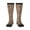 3 Black, variant on brown sloth family Print Compression Socks for Both Men And Women for Running, Travel, Flight, Nurse