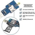 thumbnail image 5 of SIM800C Quad Band 850/900/1800/1900MHz USB GSM GPRS Wireless Module T USB Chip Support 2G 3G 4G, 5 of 5