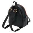thumbnail image 2 of Claire's Small Black Backpack Gold Accents, 2 of 2