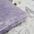 thumbnail image 6 of Home Soft Things Faux Fur Throw Pillow Cover 4 Piece Set-Sea Fog - 20" x 20", 6 of 9