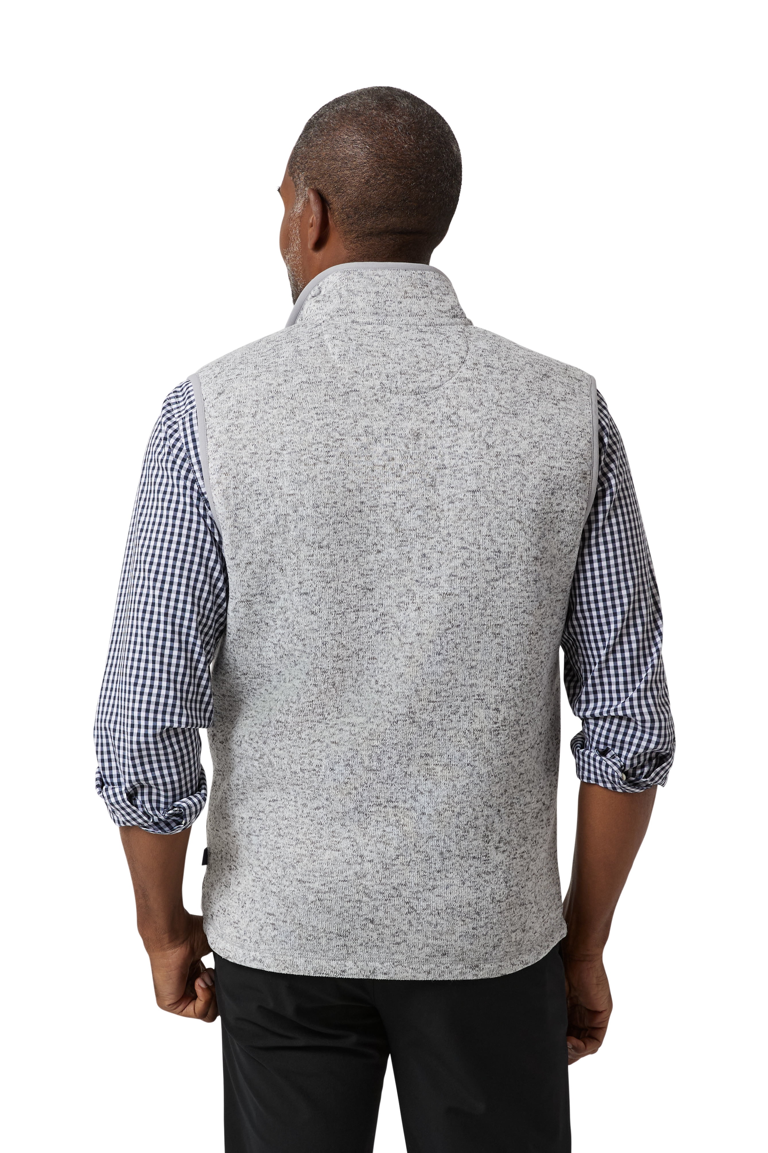 Chaps Men's & Big Men's Sweater Fleece Vest