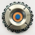 thumbnail image 1 of Compact 4-inch (22 Teeth) & 5-inch (14 Teeth) Cutting Chain Discs Set for Angle Grinders - Durable Woodworking & Metal Cutting Tool Accessories, Easy Installation, Complete Versatile Electric Tool, 1 of 6