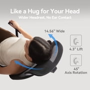 Sihoo M56C Ergonomic Office Chair with Adjustable Headrest, Lumbar Support, Breathable Mesh, High-Back Reclining, Black