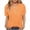 Orange, variant on Dxzfnsa Womens Oversized T Shirts Button Down Shirts Summer Tops Spring Casual Loose Fit V Neck Workout Short Sleeve 2025 Beach Vacation