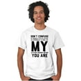 thumbnail image 4 of Personality and Attitude Funny Quote Men's Graphic T Shirt Tees Brisco Brands X, 4 of 4