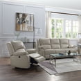 thumbnail image 6 of ACME Zuriel Power Recliner with USB Port in Beige, 6 of 7