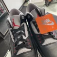 thumbnail image 4 of Ni - ke Ni - ke Air Jordan 3 Black Cement 2024 DN3707-010 Mens Size 11 Women’s 12.5 DS New, 4 of 5