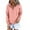 Pink, variant on Pntutb Womens Hooded Solid Color Long-Sleeve Sweatshirt Casual Blouse Pullover Tops