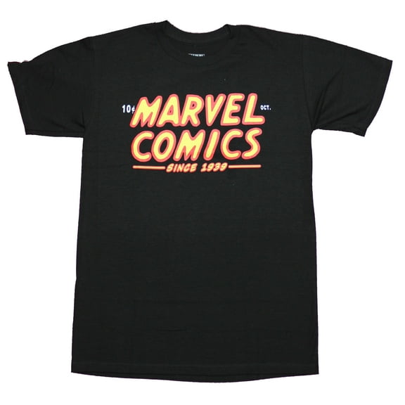 Marvel Comics Mens T-shirt - Marvel Comics Since 1939 Original Logo (Small)