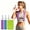 purple-blue-green, variant on Instant Cooling Towel (32"x12") - Soft Microfiber Ice Towel for Neck, Gym, Yoga, Running & Sports, Breathable Chilly Towel