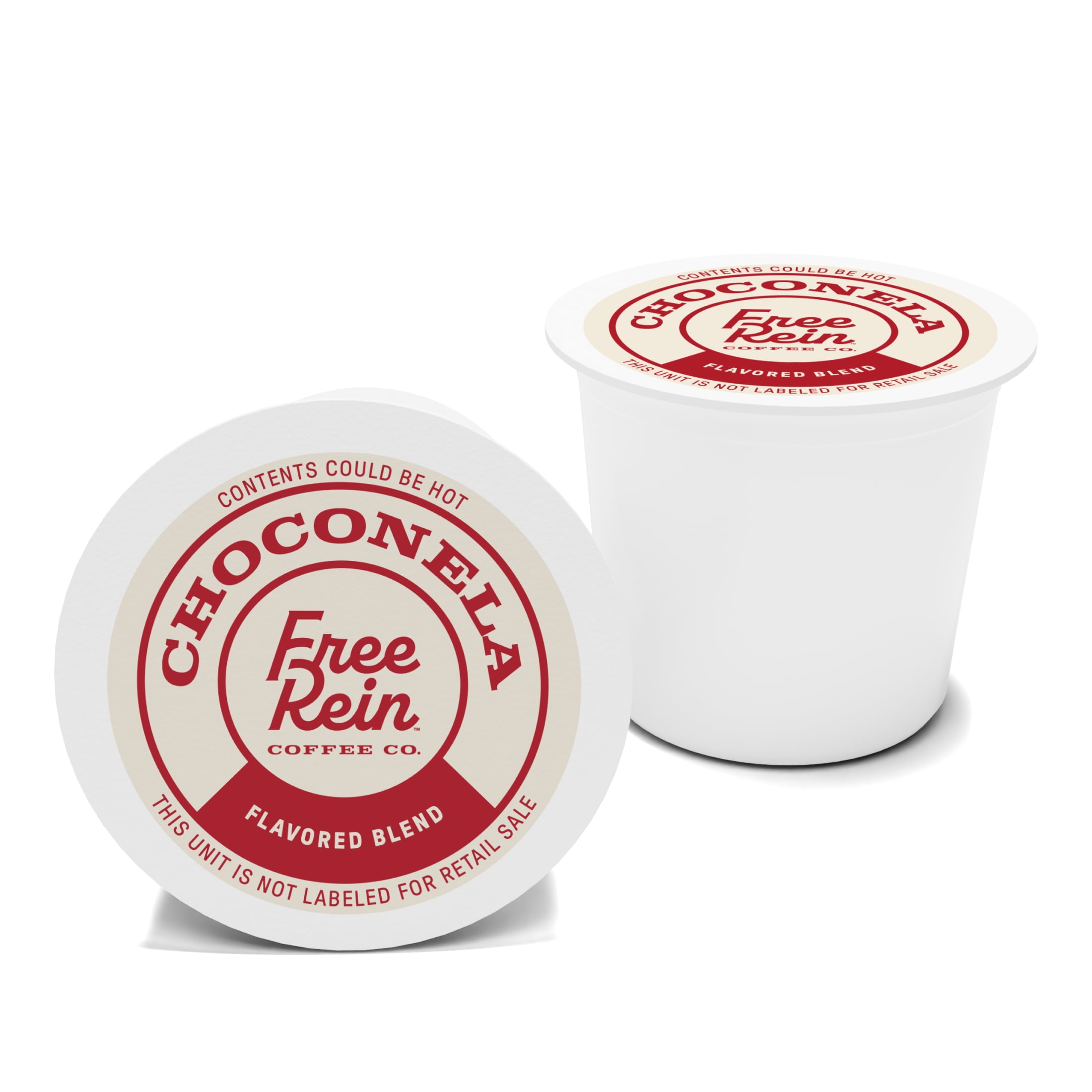 Free Rein Coffee Company, Flavored Medium Roast, Choconela Kcup Pods, 12ct Box