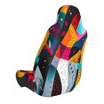 thumbnail image 2 of Wukai Abstract Jazz Instrumental Full Set Car Seat Covers with Soft Padding Universal Auto Front Seats Protector and Cushion Mat, 2 of 5