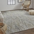 thumbnail image 5 of 5' X 8' Gray And Ivory Abstract Hand Woven Area Rug, 5 of 9