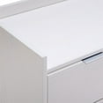 thumbnail image 3 of 60" Lee 9 Drawer Solid Wood Dresser - White, 3 of 6