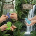 thumbnail image 4 of Piedra sensorial de dinosaurio para aula infantil, paquete de 24 con tarjetas, 4 of 8