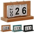 thumbnail image 2 of Coofit Table Calendar Creative Simple Desk Calendar Desk Decoration pour le bureau à domicile, 2 of 8