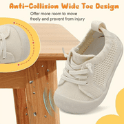 Barerun Baby Knit Breathable Non-Slip Comfortable Walking Shoes for Newborns