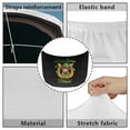 thumbnail image 7 of Uorisanigo St. Patrick's Horseshoe Yak Hood Cover Elastic Removable Car Hood Cover Protector Polyester Windproof Hood Wrap Blanket Suitable for Auto Car Truck, Van, SUV, Pickup, 7 of 7