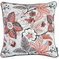 thumbnail image 4 of 17"x 17" Multicolor Jacquard Forest Decorative Throw Pillow Cover, 4 of 4