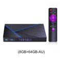 thumbnail image 2 of Decodificador de red H96 Max V56 Compatible con Bluetooth 4.0 Android TV Decodificador, 2 of 9