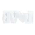 thumbnail image 2 of Molde transparente con letras LOVE para hacer decoraciones de flores secas de silicona transparente para manualidades creativas, 2 of 8