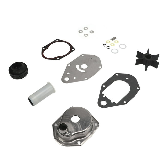 46-812966A12, Kit de Réparation de Pompe à Eau 19 Pcs Ensemble de Reconstruction Durable Professionnel pour Moteur de Bateau