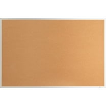 Lorell Cork Board 1/2" Thick 6'x4' Aluminum Frame 19070