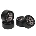 thumbnail image 1 of 4Pcs RC Moyeu de Roue de Voiture, Alliage d'Aluminium de Haute Résistance 1,9 Pouces RC Jante Pièces de Rechange pour la Voiture Axiale SCX10 RC, 1 of 8