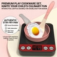 thumbnail image 5 of LYMAYTER Kids Cooking Toy Set 61PCS, Simulation Kitchen Playset with Utensils Vegetable Play Food Role Play Gift, 5 of 7