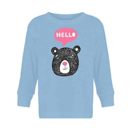 

Hello Bear Long Sleeve Toddler -Image by Shutterstock 3 Toddler