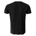 thumbnail image 4 of Yufatyle Men's Short Sleeve Henley Tee Mens Button Down Short Sleeve Shirt Short Sleeve Quick Dry, Black-2XL, 4 of 5