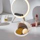thumbnail image 5 of Dusts Proof Flip Cover Powder Puff Storage Box Portable Cover Makeup Tool Box Thick Material Desktop Dressing Table Storage, 5 of 6