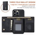 thumbnail image 3 of Funda para iPhone 15 Pro Max Oidealo 2 en 1 con billetera, 3 of 7