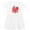 White with Speckles, variant on Inktastic Cute Baby Red Dragon Girls Toddler Dress