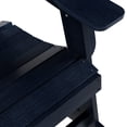 thumbnail image 4 of Outdoor Rocking Adirondack Chair, Navy, 4 of 10