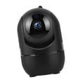thumbnail image 4 of Smart Camera 1080P 360 Degrees Camera HD WiFi Wireless Pet Baby Videocámara, Enchufe de la UE, Negro, Cámara Inevent AF000084-14B, 4 of 7