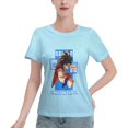 thumbnail image 1 of T-Shirt Basique à Manches Courtes pour Femmes Super Saiyan 04, 1 of 6