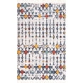 thumbnail image 3 of Unique Loom Cherokee Collection Area Rug - Clemson (5' 3" x 8' Rectangle Multi/Navy Blue), 3 of 12