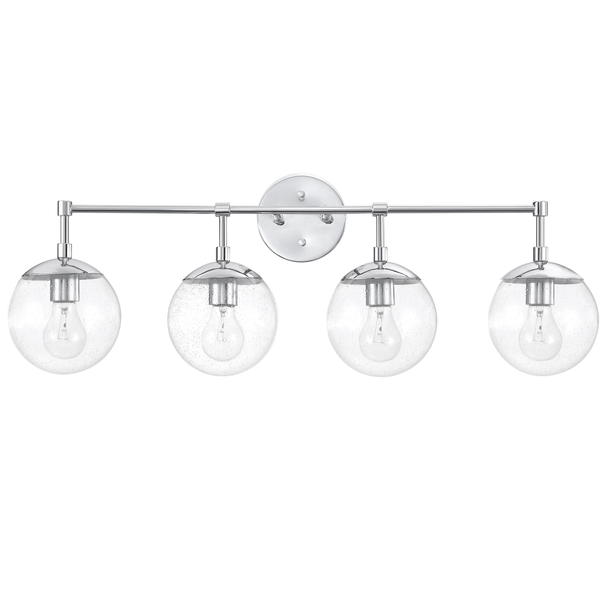 Design House WM158910-PC Gracelyn Vanity Light Fixture in Polished Chrome, 4-Light