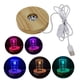 thumbnail image 5 of 2x Base de lámpara de noche LED, soporte de exhibición de luces de , soporte ase alimentado por USB para joyería ola, cristal, resina, arte Zulema Mostrar luz nocturna, 5 of 8